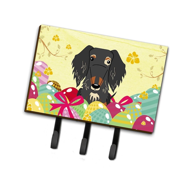 Carolines Treasures Easter Eggs Wire Haired Dachshund Dapple Leash or Key Holder BB6128TH68 - main